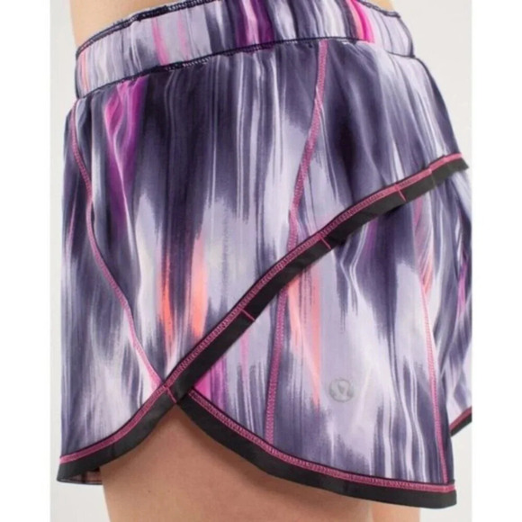 Lululemon Run: Roll  Down Short Mirage Deep Indigo Size 2 - Picture 2 of 7